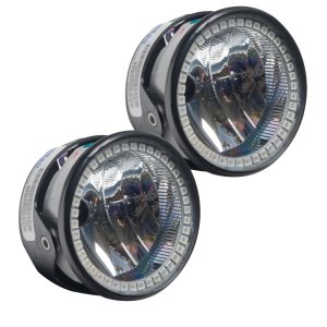 Lincoln Navigator Fog Lights - ORACLE Lighting - LED Halo - Red - `03-`04